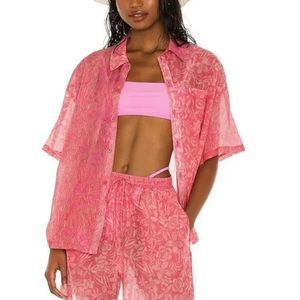 Tell Your Friends Gael Print Boxy Shirt